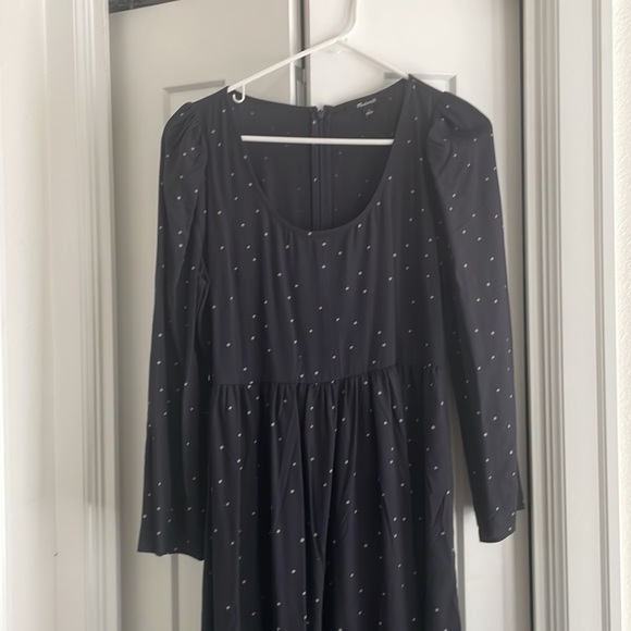 Madewell, dress, navy blue; size small - Picture 3 of 4